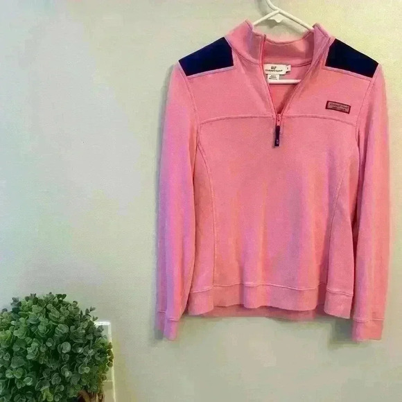 Woman's vineyard vine 1/4 zip small - Picture 1 of 4